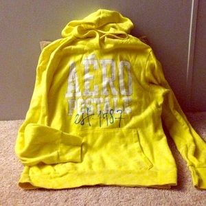 Yellow hoodie