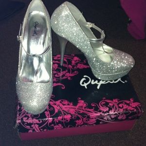 Sparkly heels