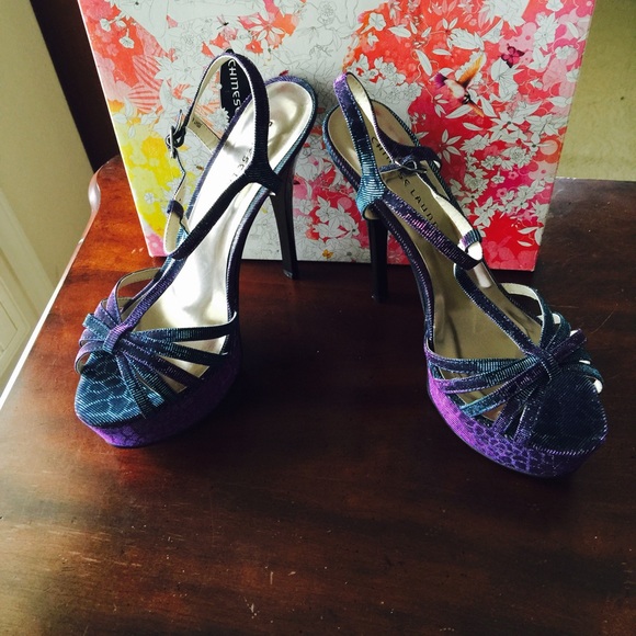 Fabulous purple Chinese Laundry shoes