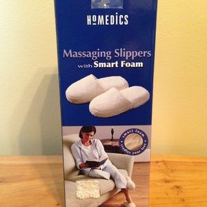 HoMedics Smart Foam Massaging Slippers