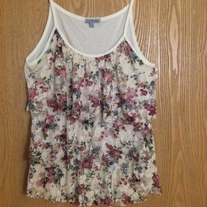 Floral Printed Tank Top