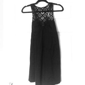 Bb Dakota little black dress with lace top!