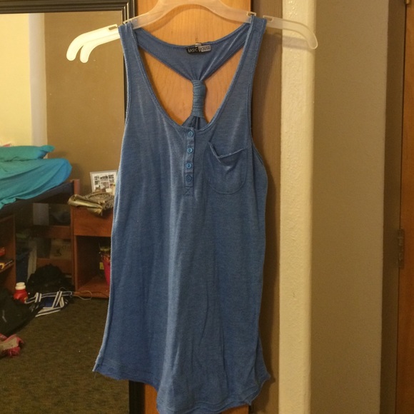 Simple blue racer back tank for summer! 🌞🌻 - Picture 3 of 4