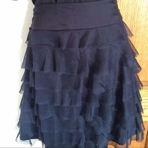 Navy skirt