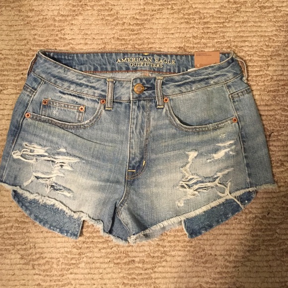 American Eagle high-rise shorts