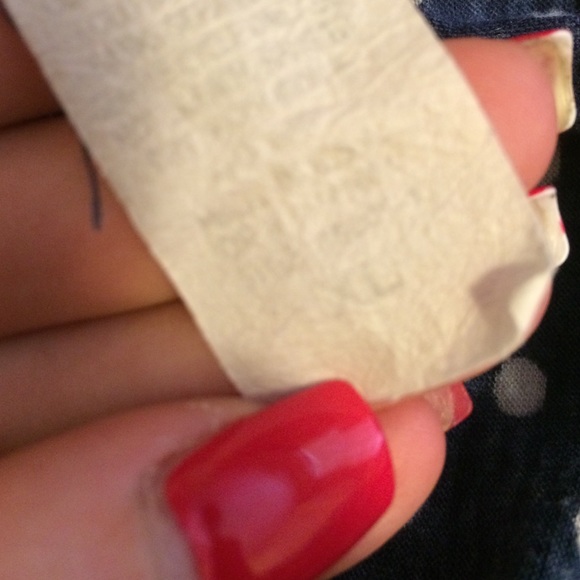 Dark blue ruffled polka dot tank top! - Picture 3 of 3