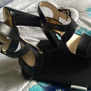 Michael Kors strappy heels.