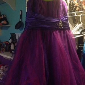 Purple/ pink homecoming dress!