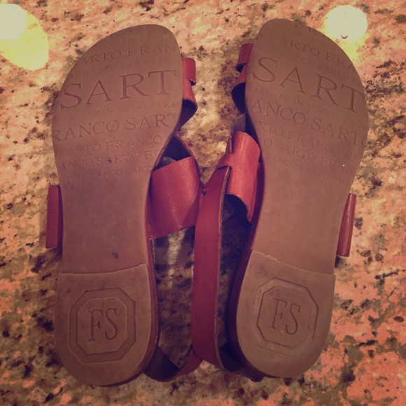 Franco Sarto Leather Sandals