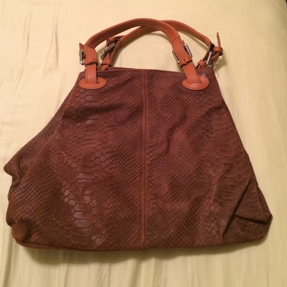 Italian snake skin bag