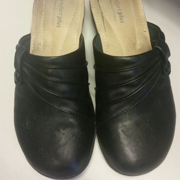 Womens Debbie Slide Wedge-Comfort Plus