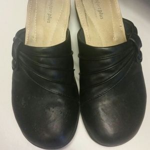 Womens Debbie Slide Wedge-Comfort Plus