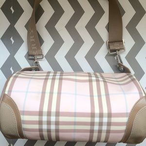 Burberry Nova Check Candy Lola Shoulder Bag (Pink)