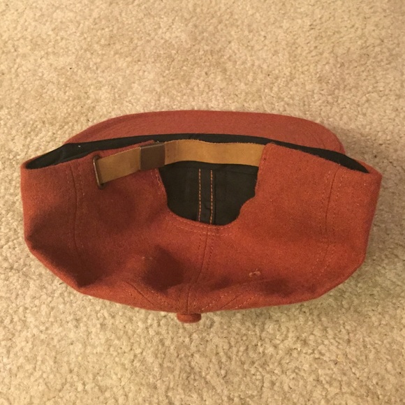 Obey Six Panel Hat | Orange/Red - Picture 3 of 3