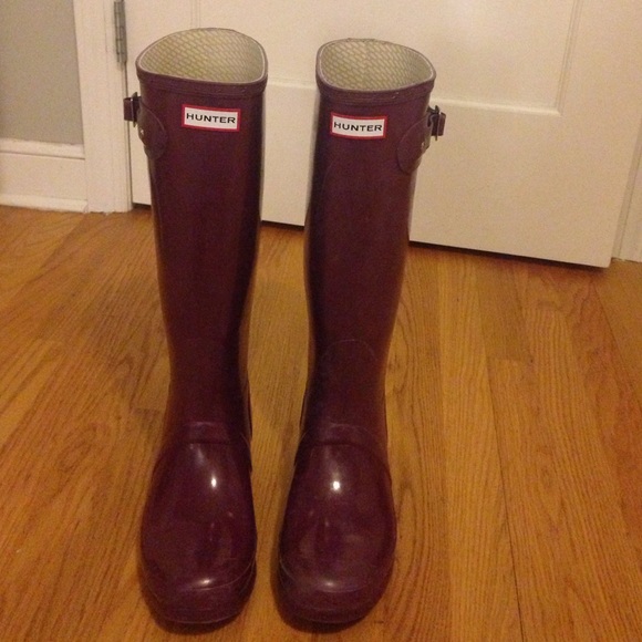 Hunter Boots - Purple Hunter Rain Boots