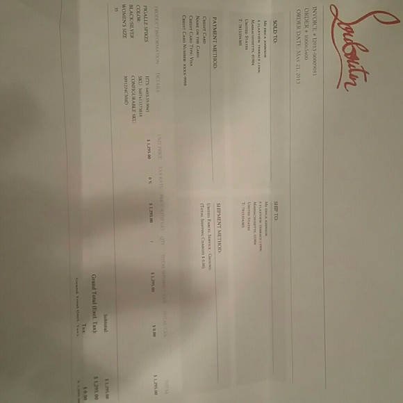 Christian Louboutin Pigalle Spikes 120 - Picture 3 of 4