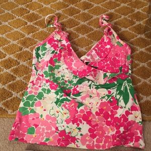 Floral swim suit! Ralph Lauren! Size 6!