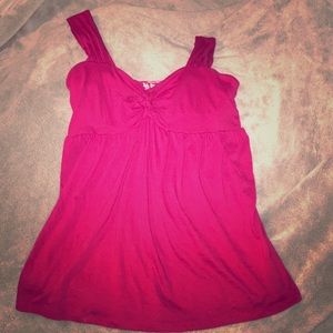 VS pink summer top w/ built in shelf -SOLD
