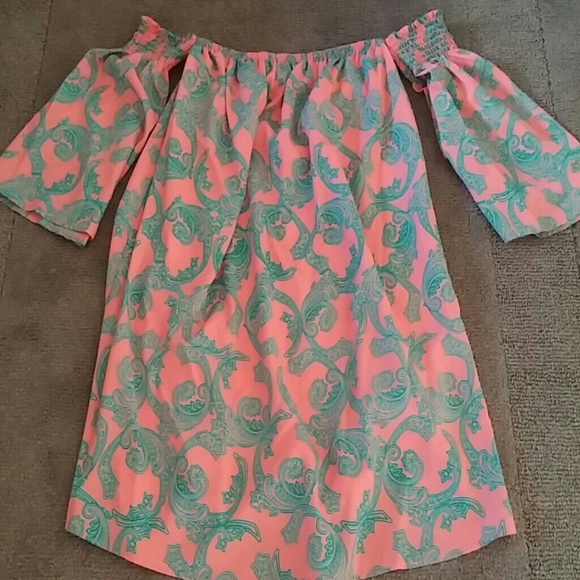 Off the Shoulder Voom by Joy Han dress