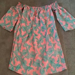 Off the Shoulder Voom by Joy Han dress