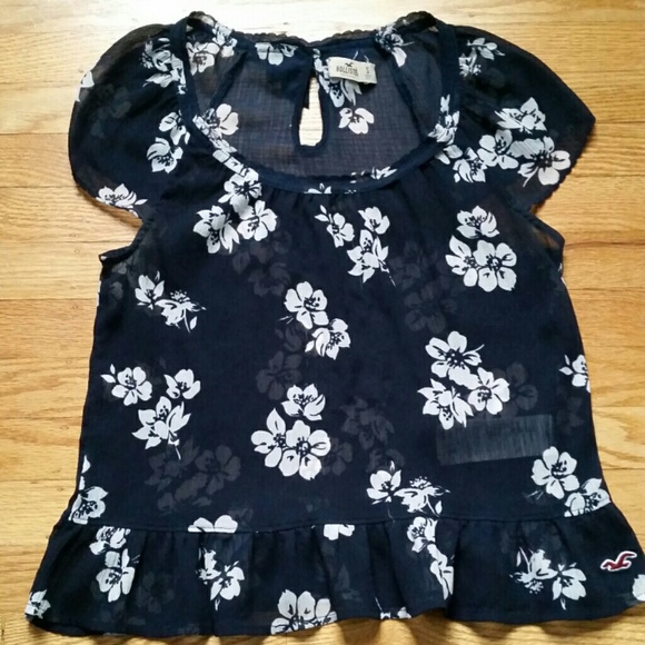 Chiffon Hawaiian Crop Top