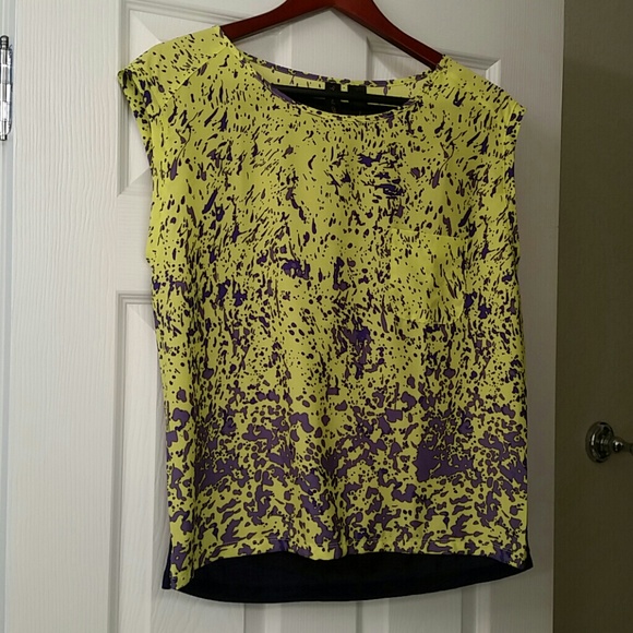 Flow slouch neck top