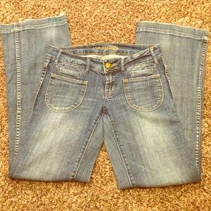 American eagle bell bottom jeans