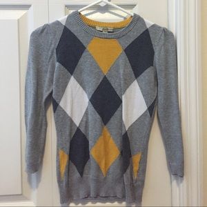 Argyle sweater