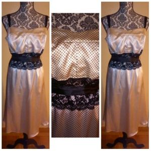 Retro style polka dot dress