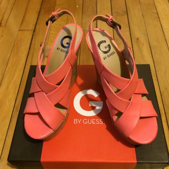 G by Guess Pink Wedges