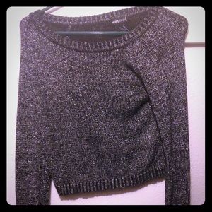 Wetseal black sweater
