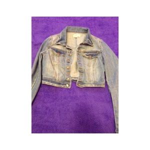 Cropped Denim Jacket