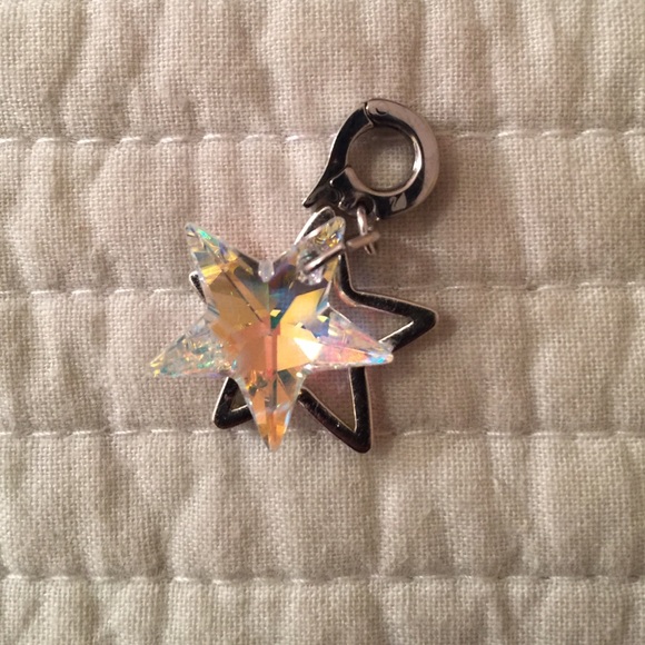 ⭐️Swarovski Double Star Charm⭐️ - Picture 2 of 4