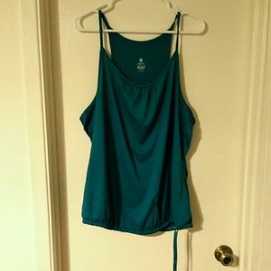 Bubble athletic tank top