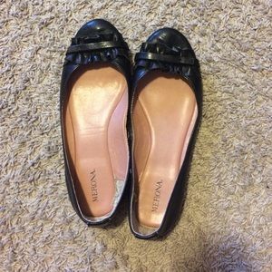 Black Merona Flats