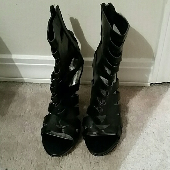 Black heels