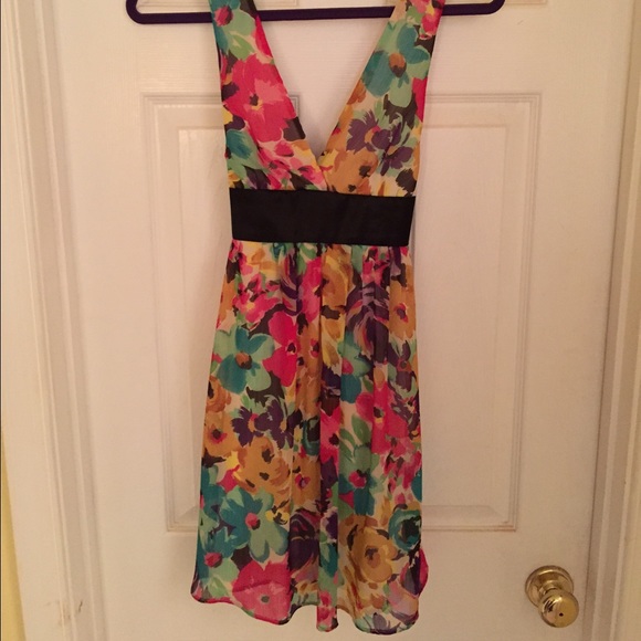 Forever 21 Floral A-Line Dress