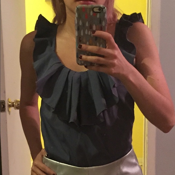 Banana Republic ruffle top