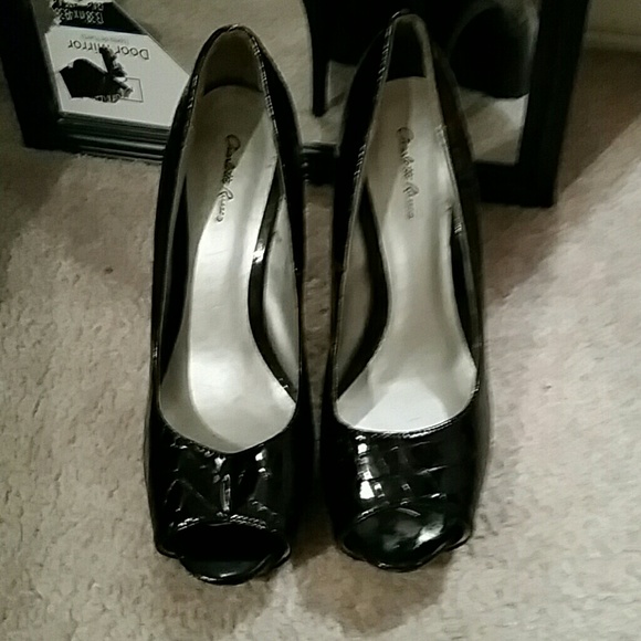 Black heels
