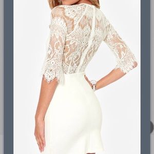 White Lace Dress