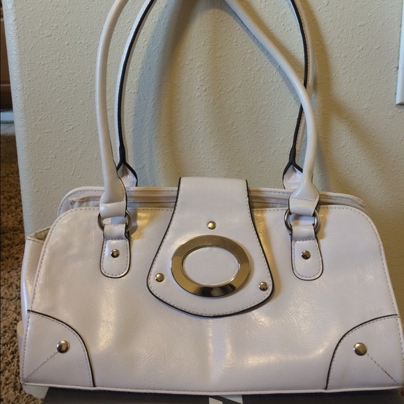 White purse