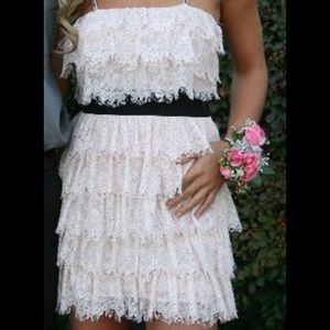 Forever 21 baby pink lace dress