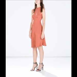 Zara Dress with Side Gathering