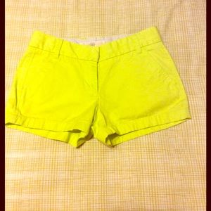 J. Crew broken in chino shorts! Size 0