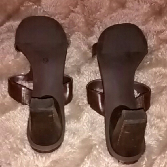 π3 For $15ππSALEπ Mocha 2 1/2" Heel Sandals - Picture 4 of 4