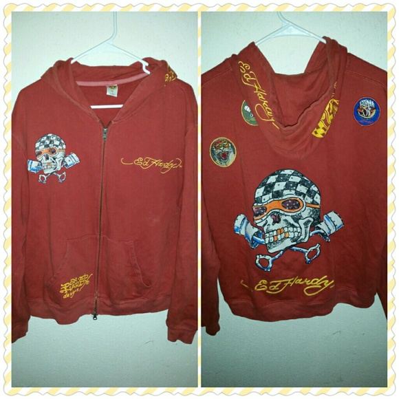Ed Hardy Hot Rod Hoodie
