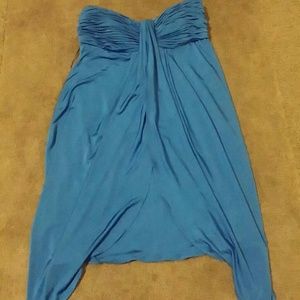 Royal blue cocktail dress