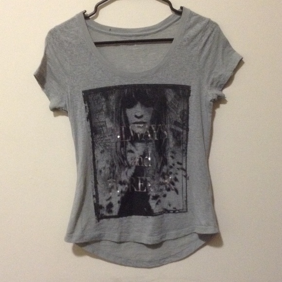 Grey express shirt