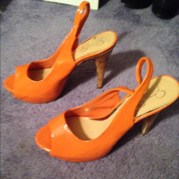 Orange Heels - Picture 2 of 4