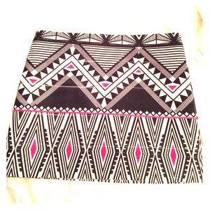 Aztec Pencil Skirt